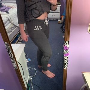 jack wills grey joggers size XS